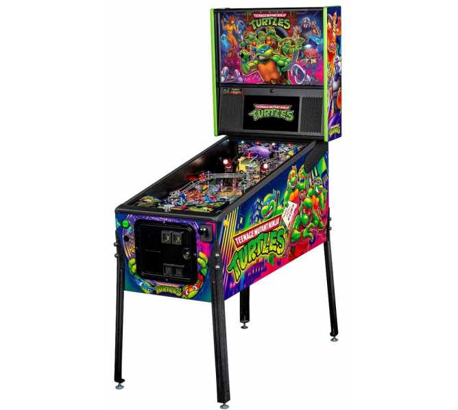 STERN TMNT Teenage Mutant Ninja Turtles PRO Pinball Machine Game for sale 