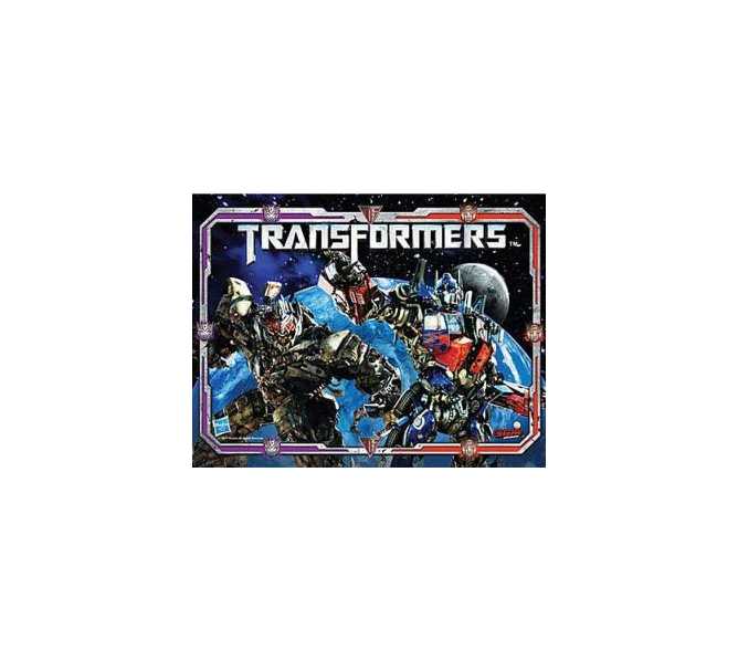 STERN TRANSFORMERS PRO Pinball Machine Game Translite Backbox Artwork - #830-52C3-00