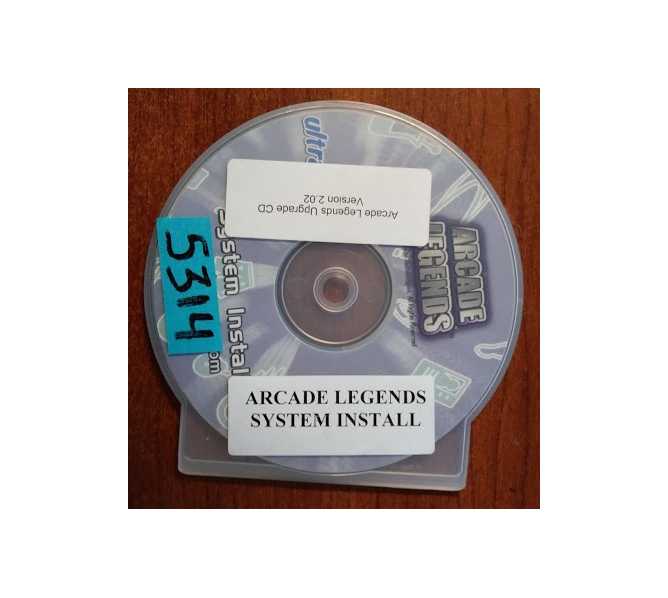 SYSTEM INSTALL CD Version 2.02 for ARCADE LEGENDS #5314 for sale 