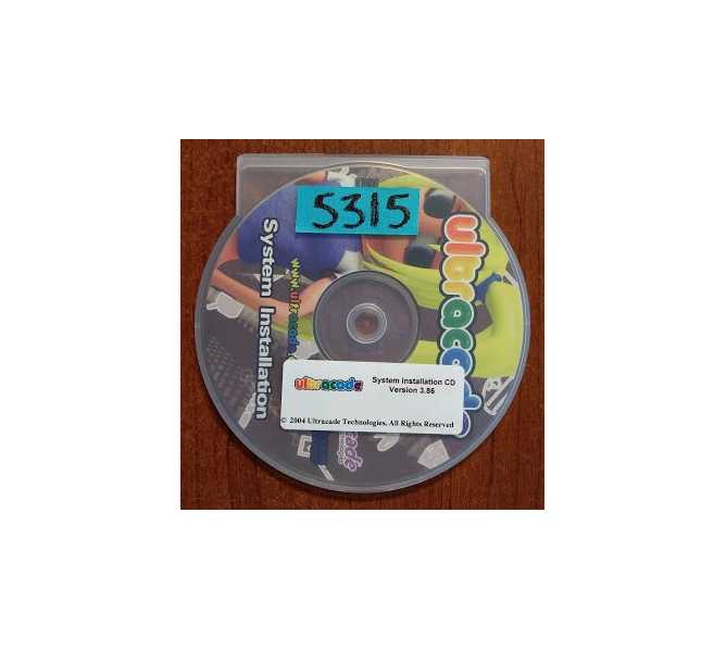 SYSTEM INSTALLATION CD Version 3.86 for ULTRACADE #5315 for sale 