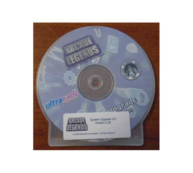 SYSTEM UPGRADE CD Version 2.06 for ARCADE LEGENDS for sale 