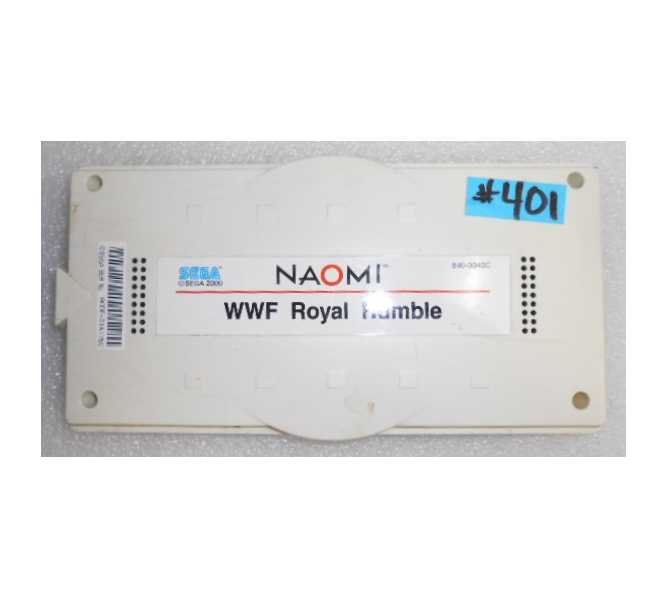 Sega NAOMI WWF ROYAL RUMBLE Arcade Machine Game PCB Printed Circuit CARTRIDGE #401 for sale  