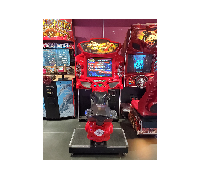 SUPER BIKES Sit-Down Arcade Machine Game for sale  