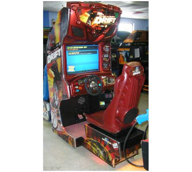 RAW THRILLS THE FAST and THE FURIOUS:TOKYO DRIFT Arcade Machine Game for sale 