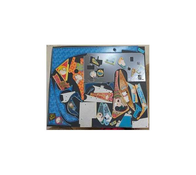 STERN THE SIMPSONS PINBALL PARTY Pinball Machine 34 pc. Incomplete Plastic Set #12 