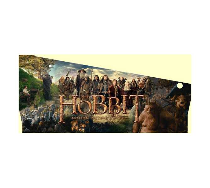 The Hobbit Pinball Machine Game ULTRA THICK, HIGH GLOSS RAD CAL Decal LEFT side for sale