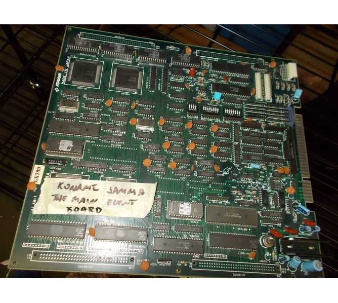 THE MAIN EVENT Arcade Machine Game PCB Printed Circuit Jamma Board