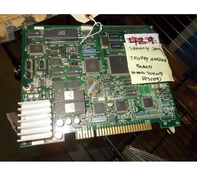 TROPHY HUNTING Arcade Machine Game PCB Printed Circuit Board