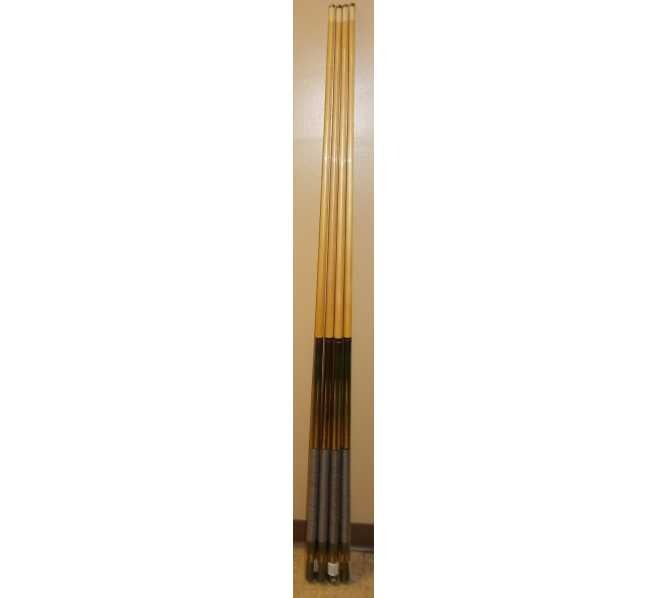 Two Piece 57" Pool Cue Stick for sale #185 - Lot of 4 