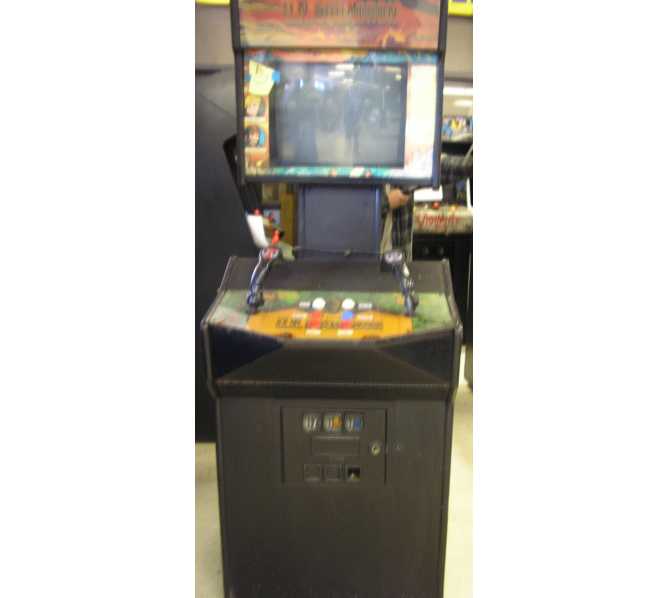 U.N. SQUADRON Arcade Machine Game for sale by CAPCOM - MILITARY SIDE-SCROLLING SHOOTER