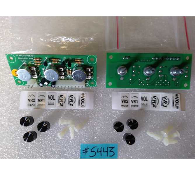 Universal Video Game or Crane Machine Game PCB Printed Circuit POTENTIOMETER & VOLUME CONTROL Boards #5443 for sale