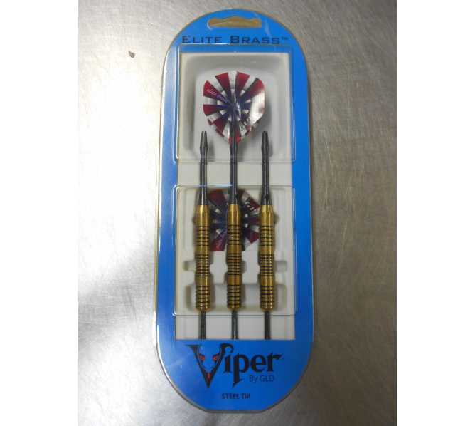  Viper Elite Brass Steel Tip Darts by GLD Products for sale 