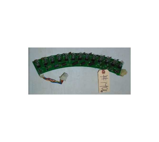 ICE WHEEL OF FORTUNE Redemption Arcade BANANA LIGHT RING Board #1406