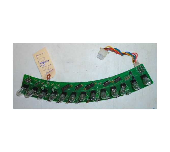 ICE WHEEL OF FORTUNE Redemption Arcade BANANA LIGHT RING Board #1407 
