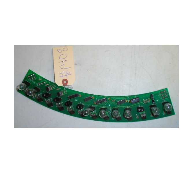 ICE WHEEL OF FORTUNE Redemption Arcade BANANA LIGHT RING Board #1408 