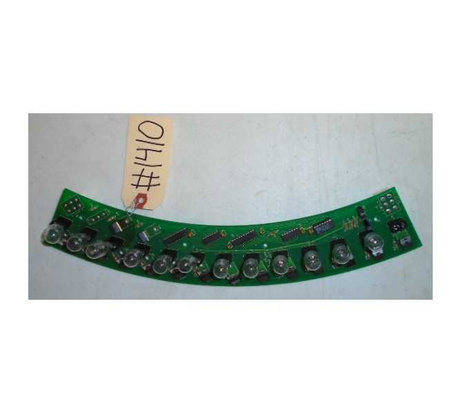 ICE WHEEL OF FORTUNE Redemption Arcade BANANA LIGHT RING Board #1410 