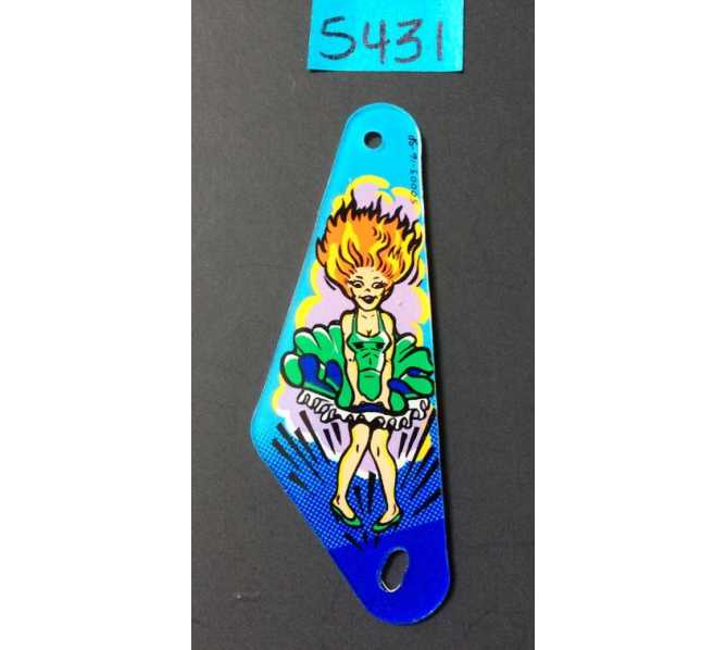 WILLIAMS FUNHOUSE Pinball Machine Game SLINGSHOT PLASTIC #50003-16-SP (5431) for sale  