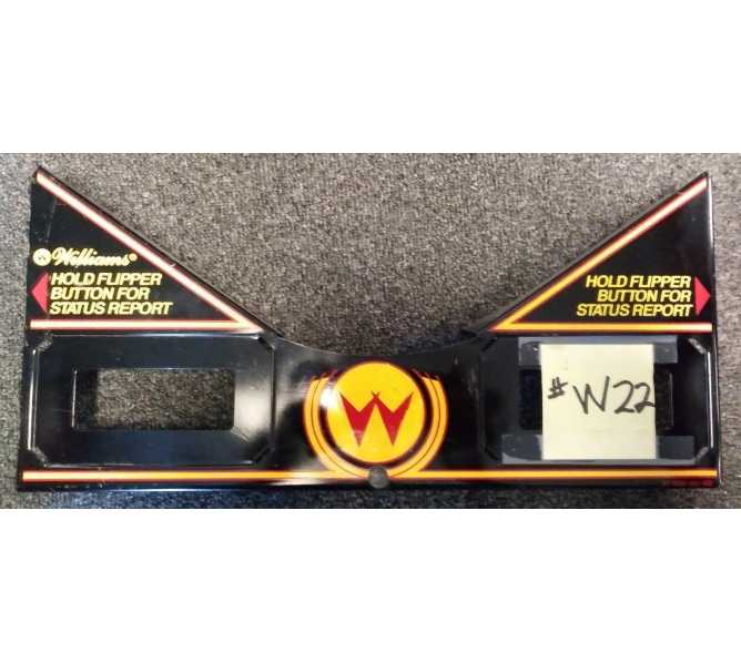 WILLIAMS Pinball Machine METAL APRON #W22 - 
