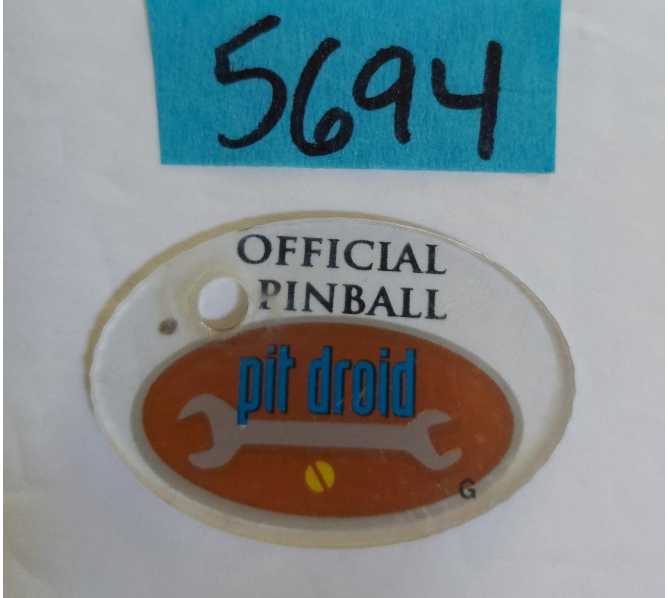 WILLIAMS STAR WARS EP. 1 Pinball Machine Game PROMO PIT DROID PLASTIC #5694