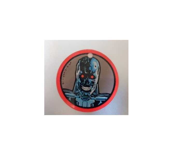 WILLIAMS TERMINATOR 2 Original Pinball Machine Promotional Key Fob Keychain Plastic #50013