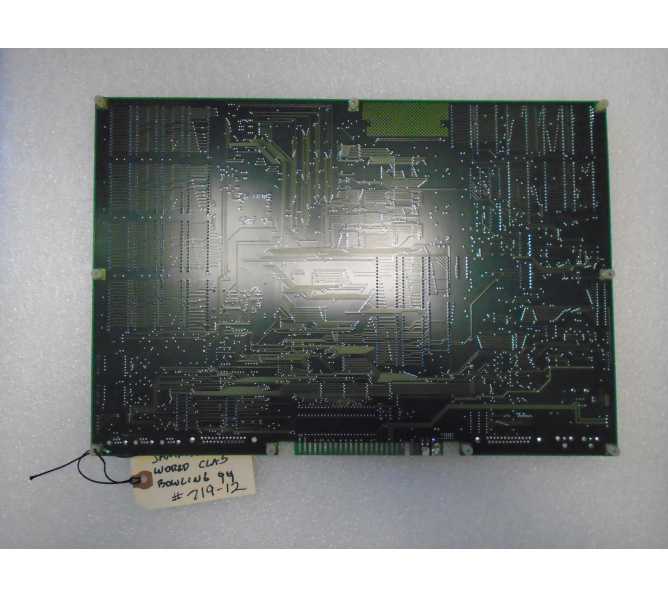 WORLD CLASS BOWLING 94 Arcade Machine Game PCB Printed Circuit Board #719-12 - "AS IS"