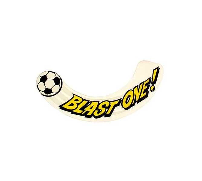WORLD CUP SOCCER Pinball Machine Game Genuine Replacement - BLAST DECAL #31-1929-9 for sale  