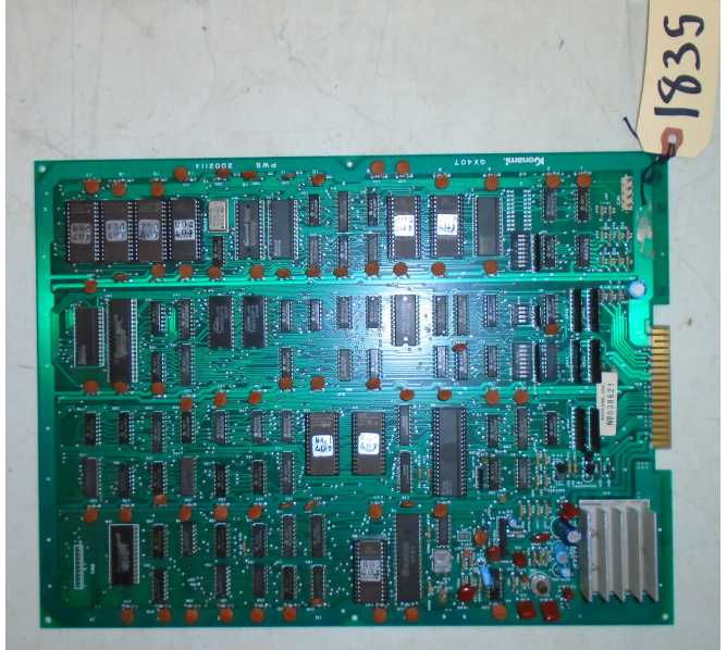 YIE AR KUNG-FU Arcade Machine Game Non-Jamma PCB Printed Circuit Board #1835 for sale  