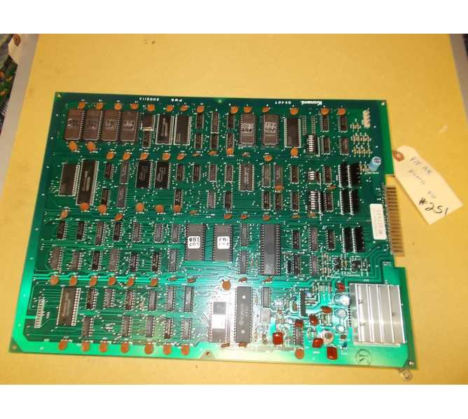 YIE AR KUNG-FU Arcade Machine Game Non-Jamma PCB Printed Circuit Board #251 by Konami