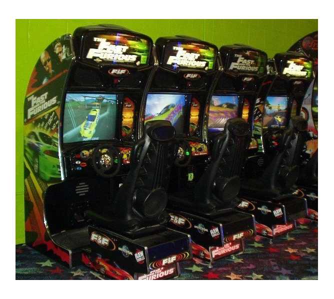 THE FAST and THE FURIOUS Sit-down Arcade Game for sale by RAW THRILLS  