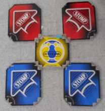ANDAMIRO PUMP IT UP Arcade Game Replacement DANCE PAD PANEL Set, OLD STYLE #7700 