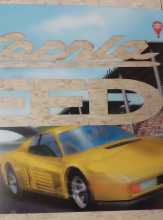 ATARI CALIFORNIA SPEED Arcade Game Dual Overhead Plexiglass Header #7360