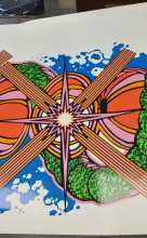 ATARI Centipede Arcade Machine Original Cabinet Artwork 2 pc Decal Set Left Right #85