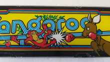 ATARI KANGAROO Arcade Game GLASS Overhead Header Marquee #H82 