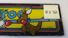 ATARI KANGAROO Arcade Game GLASS Overhead Header Marquee #H82