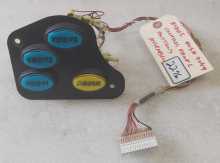 ATARI SAN FRANCISCO RUSH 2049 Arcade Game CONTROL PANEL BUTTON Assy.(2276)