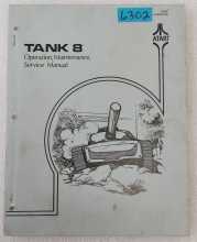 ATARI TANK 8 Arcade Game Operations, Maintenance & Service Manual #6302