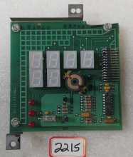 AUTOMATIC PRODUCTS AP7000 Vending Machine DISPLAY Board #91-11-220 (2215)