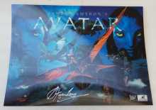 AVATAR Limited Edition 3D Lenticular Pinball Translite #830-52B1-00 (7647) signed by STEPHEN LANG