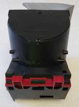 Azkoyen Hopper Coin Acceptor from MONOPOLY PUSHERS - 12V to 24V #6978 