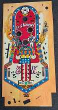 BALLY EVEL KNIEVEL Pinball Machine PLAYFIELD OVERLAY #7365 