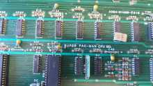 BALLY MIDWAY SUPER PACMAN Arcade Game Boards #2001
