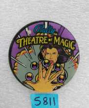 BALLY Theatre of Magic Pinball Machine Game Promotional Plastic #5811 