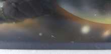BALLY WILLIAMS ATTACK FROM MARS, STTNG, STAR WARS Pinball CUSTOM AIRBRUSH Lockdown Bar by BILL DAVIS (7014) 