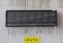 BALLY, STERN, WILLIAMS Pinball Machine 6 Digit AlphaNumeric Gas Discharge Display Glass #9479 