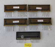 BALLY, STERN, WILLIAMS Pinball Machine 6 Digit AlphaNumeric Gas Discharge Display Glass #9482 