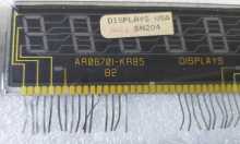 BALLY, STERN, WILLIAMS Pinball Machine 6 Digit Numeric Gas Discharge Display Glass #9478 