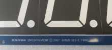 BENCHMARK MONSTER DROP Redemption Game UPPER DISPLAY Board #BA5DD-010-E (2288)