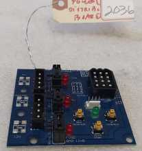 BENCHMARK Redemption Arcade Game POWER DISTRIBUTION Board #2036