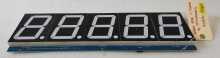 BENCHMARK WHEEL DEAL / XTREME Redemption Game 5 DIGIT SCOREBOARD DISPLAY Board #7164