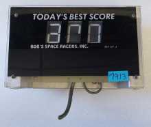 BOB'S SPACE RACERS Arcade Game SCORE DISPLAY ASSEMBLY #BSR-DP-4 (7913) 